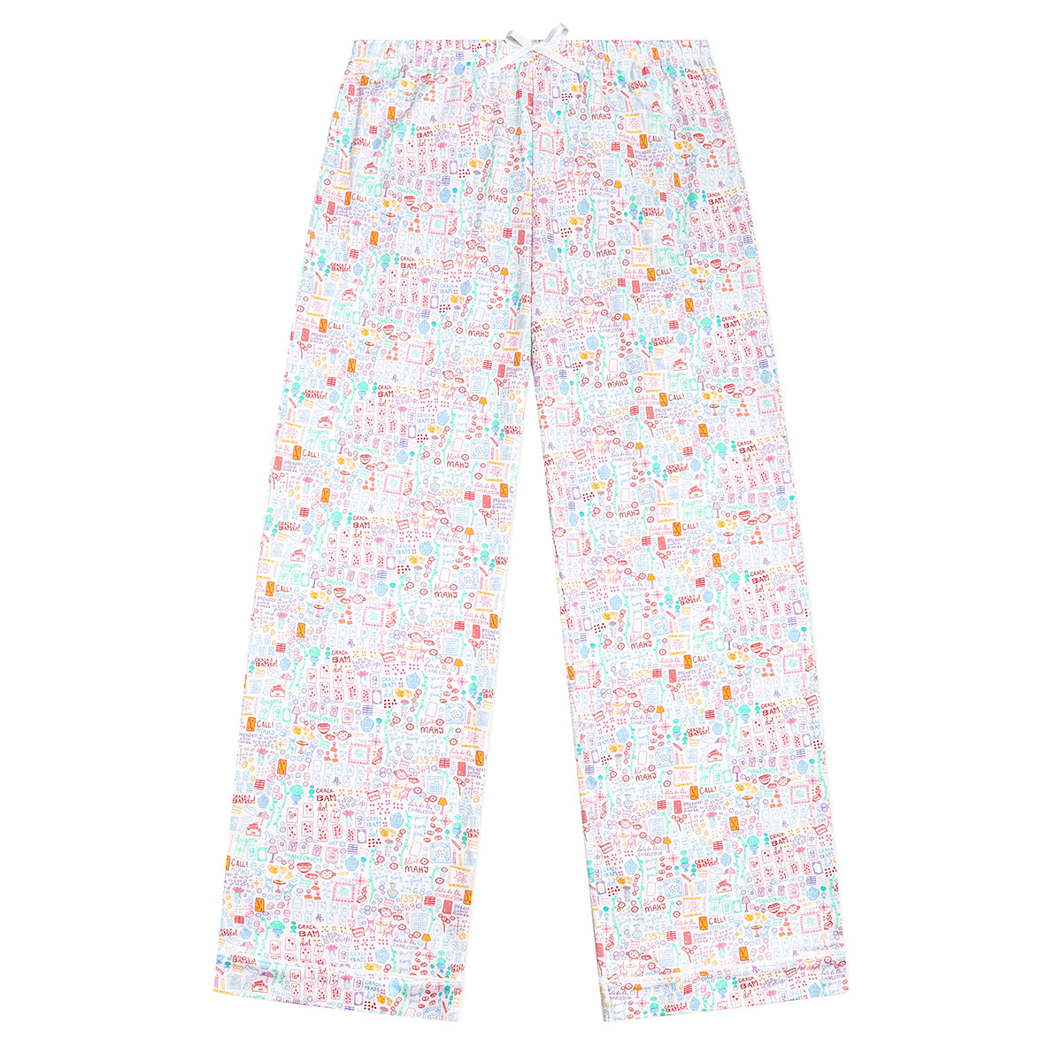 Joy Street's hand-drawn Mahjong Women's Long Sleeve & Pants Pajama Set