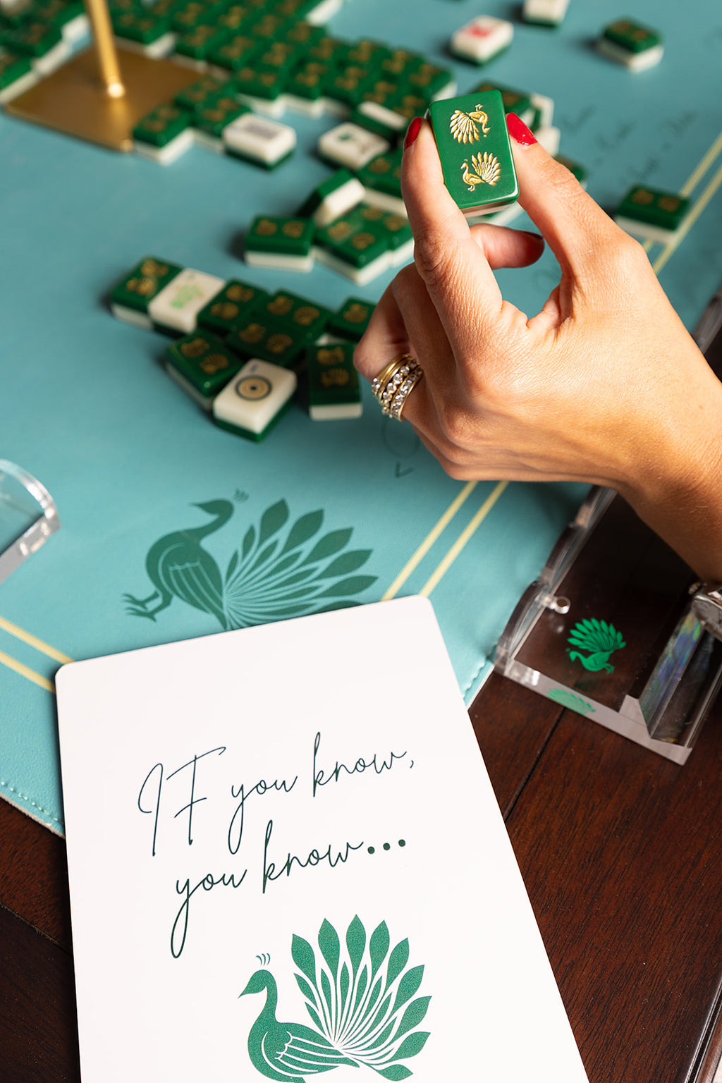 Hidden Parlor Founding Edition American Mahjong Tiles